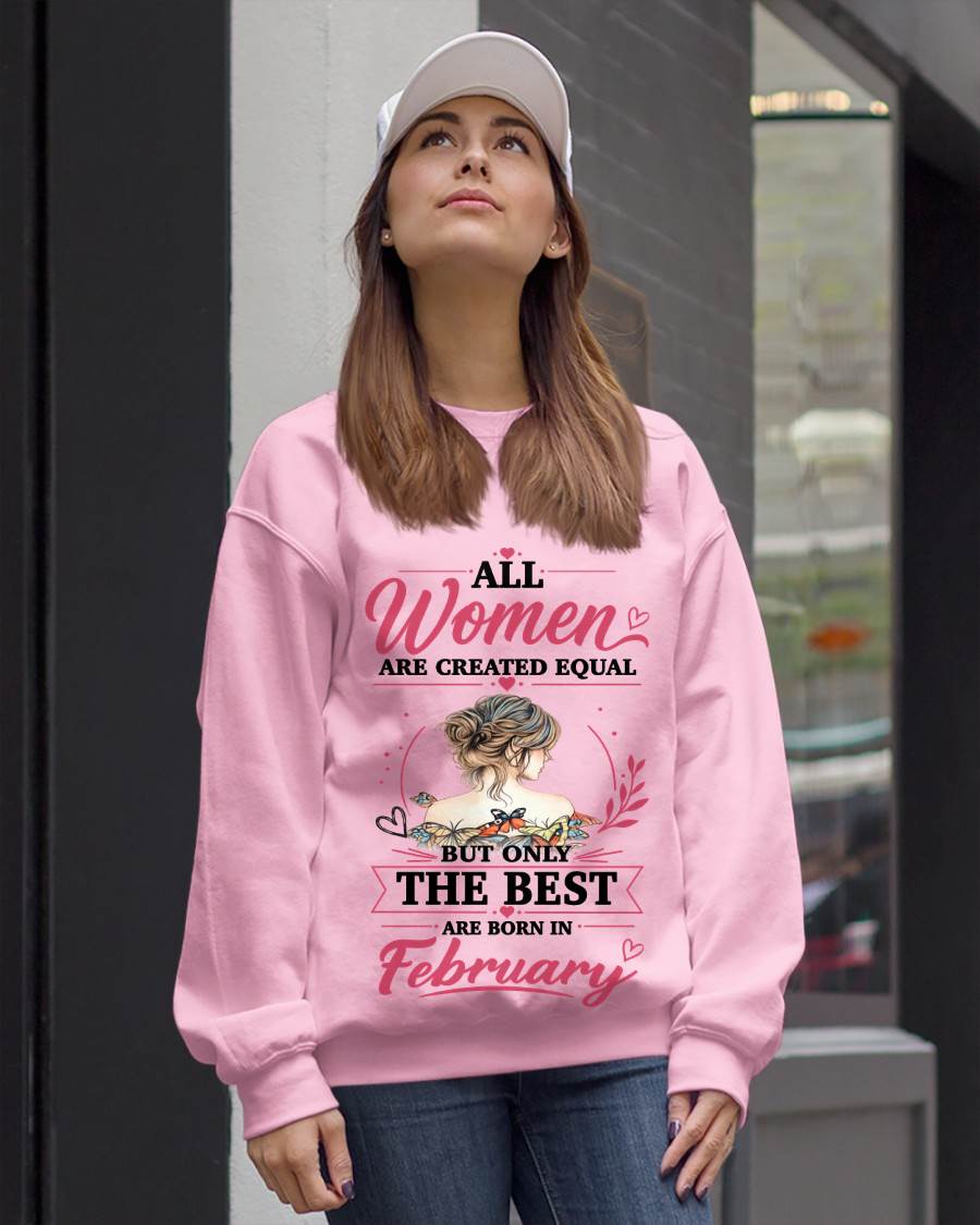 FEBRUARY GIRLS ARE SIMPLY THE BEST - FOR WOMEN - TLEE02 (SKU2604-316-02)