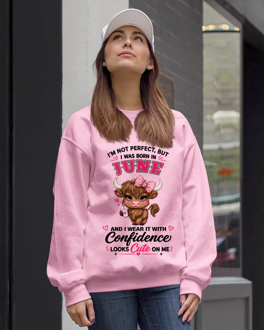 JUNE BORN CONFIDENCE TEE - FOR WOMEN - TLEE06 (SKU2608-118-06)