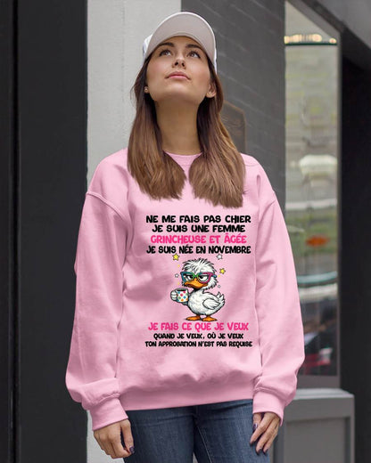 JE SUIS UNE FILLE DE NOVEMBRE - POUR FEMME - TLEE11 (SKU2604-117-11)