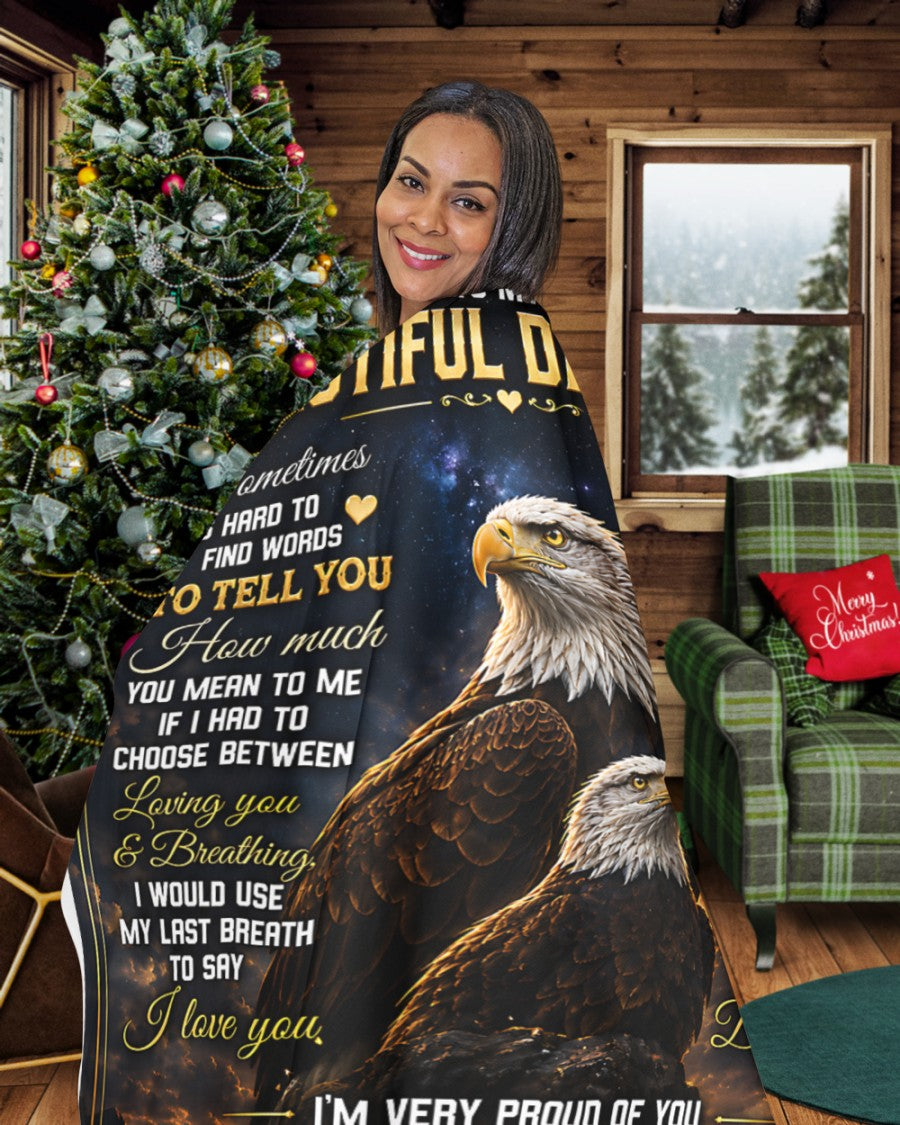 Special Gift For Your Daughter Blanket - From Dad (SKU2605-77)