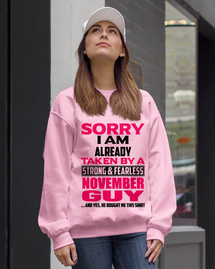 MY NOVEMBER GUY BOUGHT ME THIS SHIRT - FROM HUSBAND - TLEE11 (SKU2605-65-11)