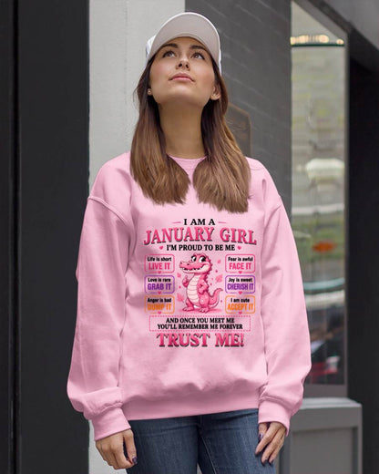 JANUARY GIRL CUTE ALLIGATOR TEE - FOR WOMEN - TLEE01 (SKU2607-236-01)