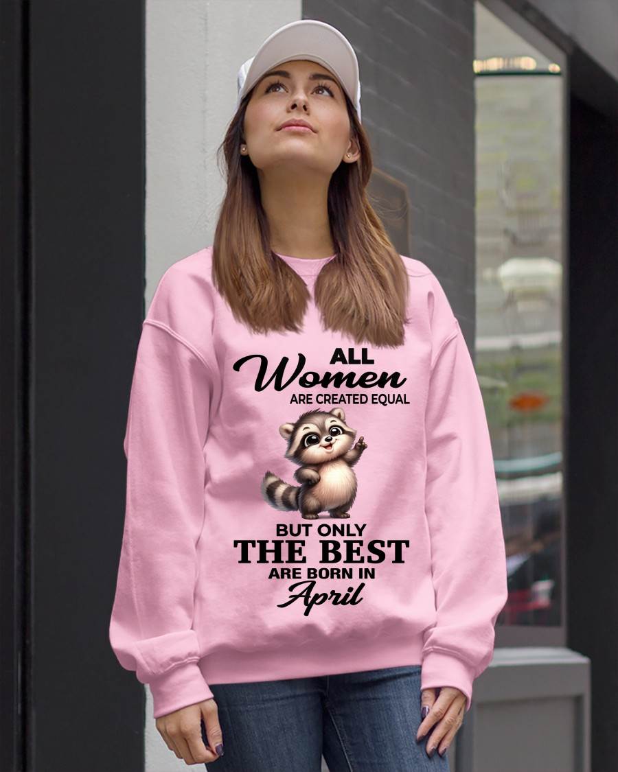 APRIL BORN WOMEN ARE THE BEST - FOR WOMEN - TLEE04 (SKU2604-78-04)