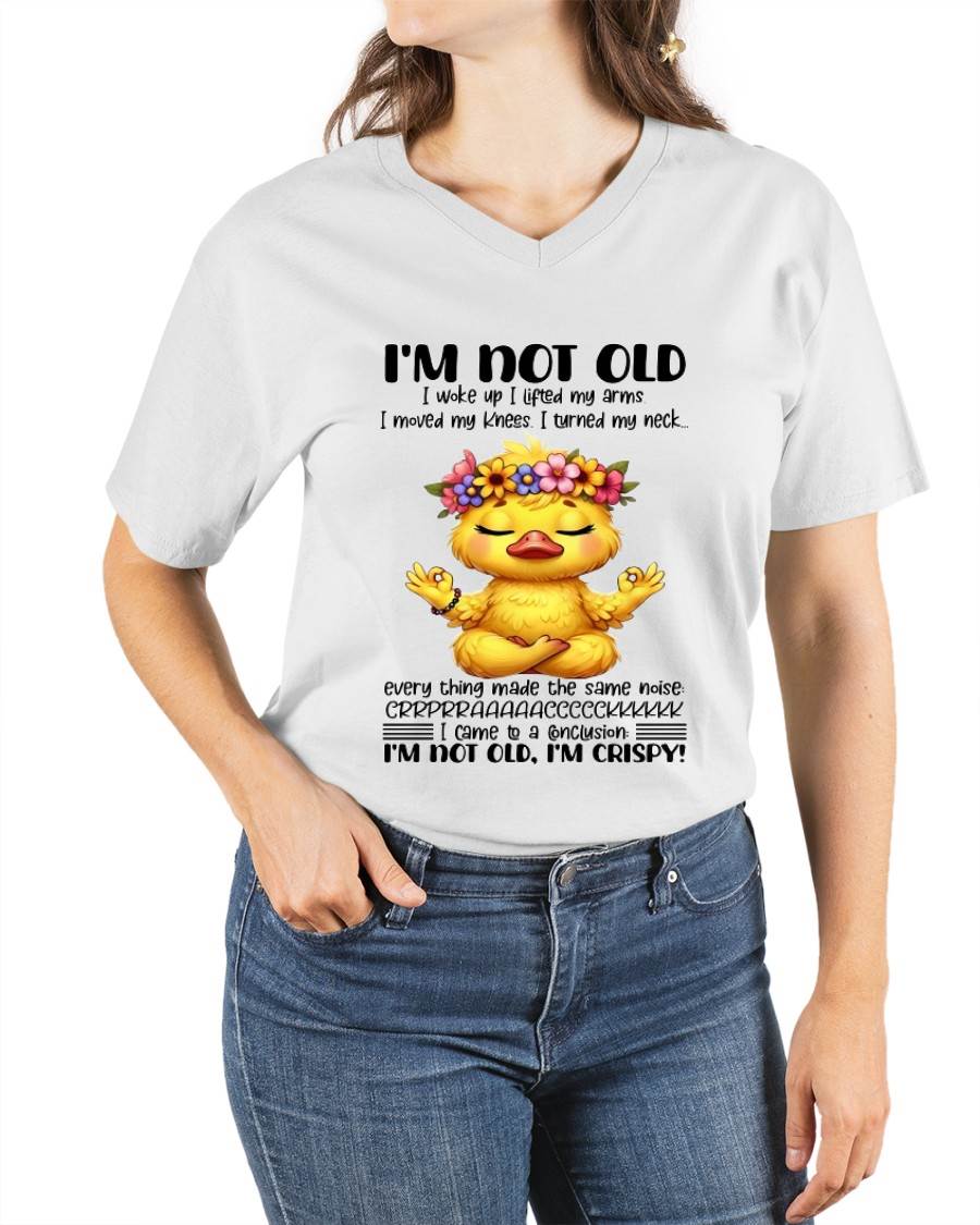 I'M NOT OLD I'M CRISPY SHIRT - FOR WOMEN - TLEE00