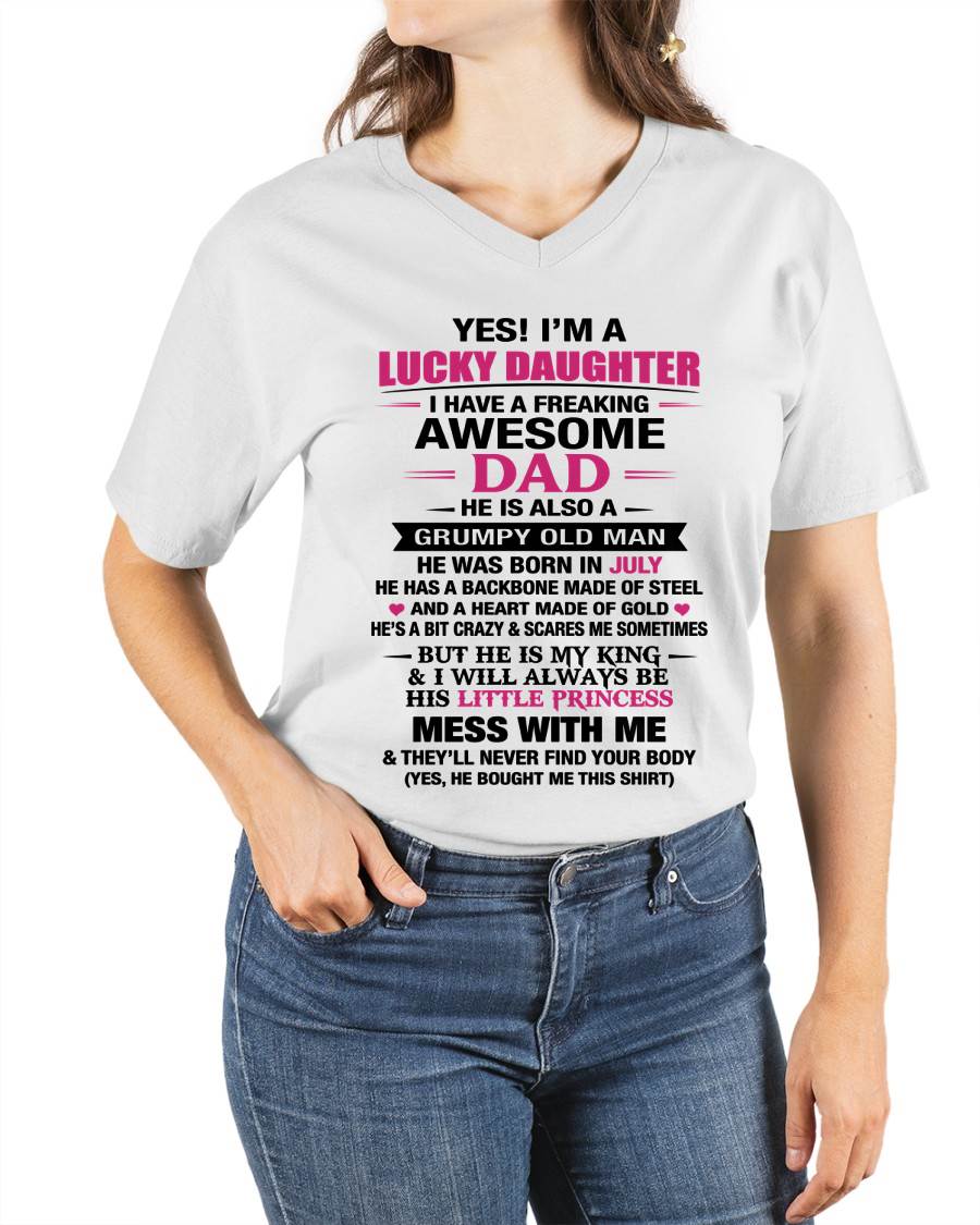 JULY - A LUCKY DAUGHTER – DADDY’S LITTLE PRINCESS - FROM DAD - TLEE07 (SKU2604-16-07)