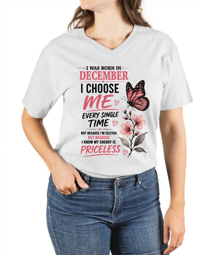 DECEMBER QUEEN – I CHOOSE ME EVERY SINGLE TIME - FOR WOMEN - TLEE12 (SKU2606-02-12)