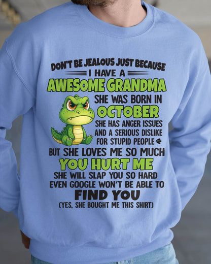 OCTOBER - DON'T BE JEALOUS JUST BECAUSE I HAVE A AWESOME GRANDMA - FROM GRANDMA - TLEE10 (SKU09-116-10)