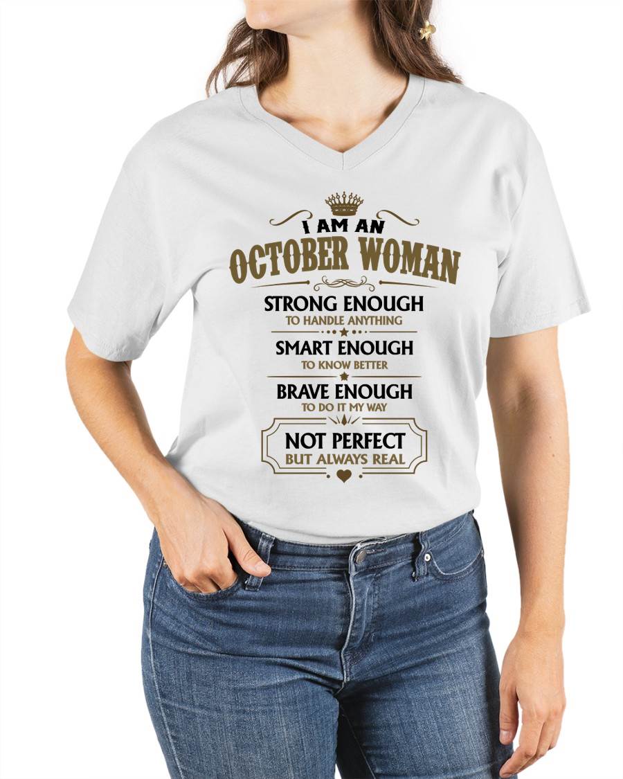 OCTOBER WOMAN – BOLD STRONG REAL - FOR WOMEN - TLEE10 (SKU2605-90-10)