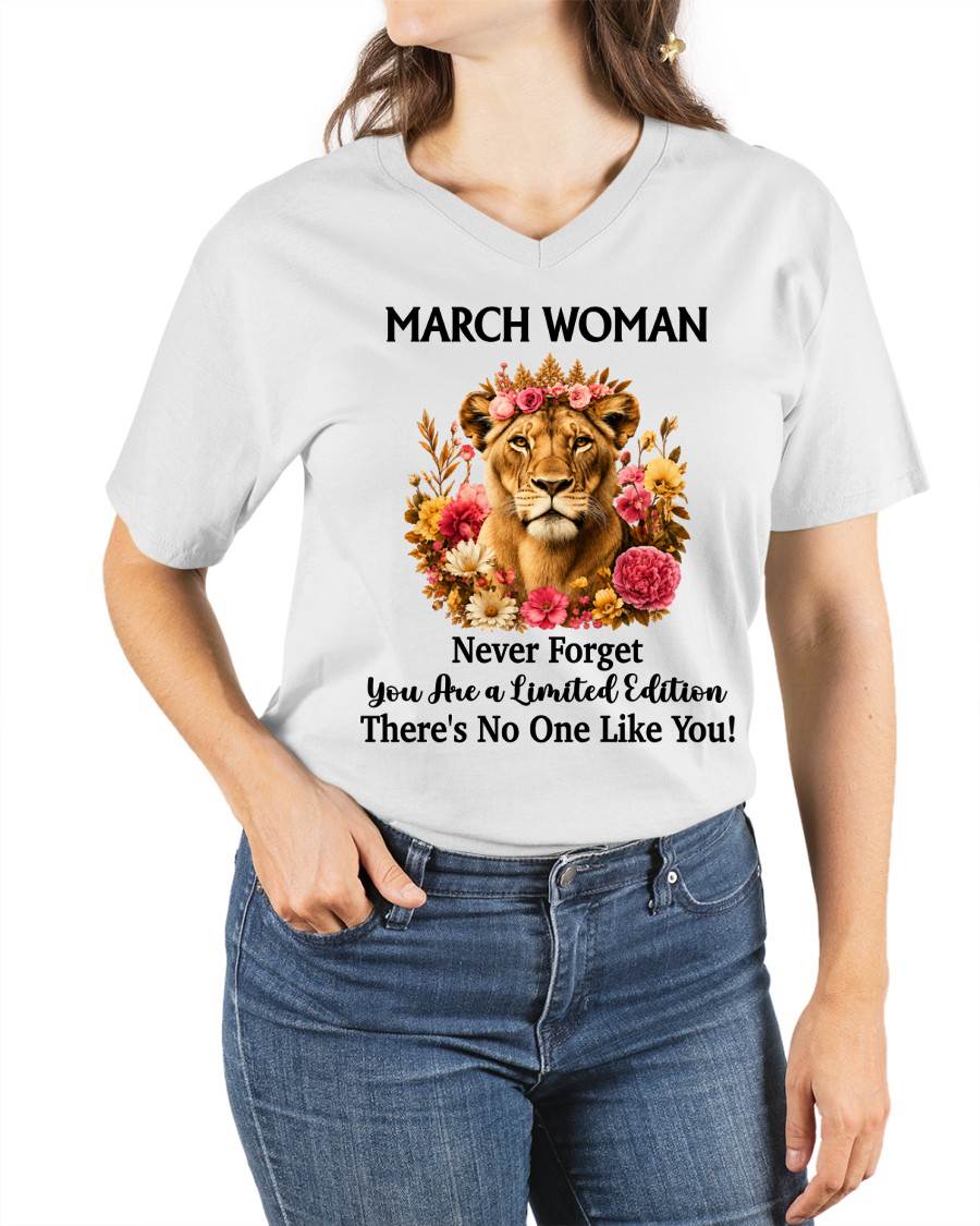 MARCH WOMAN – PROUD TO BE DIFFERENT - FOR WOMEN - TLEE03 (SKU2607-74-03)
