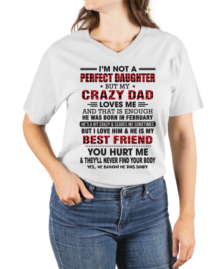 FEBRUARY - I'M NOT A PERFECT DAUGHTER BUT MY CRAZY DAD - FROM DAD - TLEE02 (SKU26T-01-14-02)