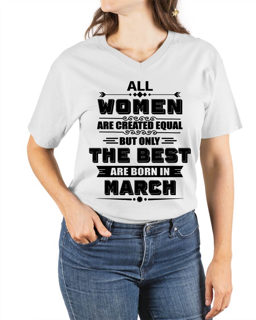 MARCH GIRL – ALL WOMEN ARE CREATED EQUAL - FOR WOMEN - TLEE03 (SKU2604-50-03)