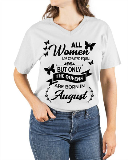 AUGUST GIRLS ARE TRUE QUEENS - FOR WOMEN - TLEE08 (SKU2605-58-08)