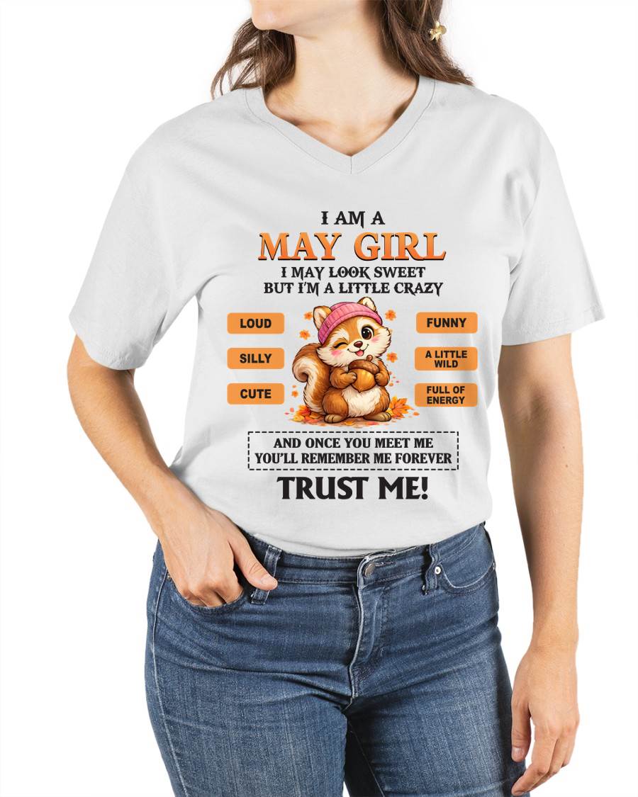 MAY GIRL - SWEET BUT A LITTLE CRAZY AND FULL OF ENERGY - FOR WOMEN - TLEE05 (SKU2603-126-05)