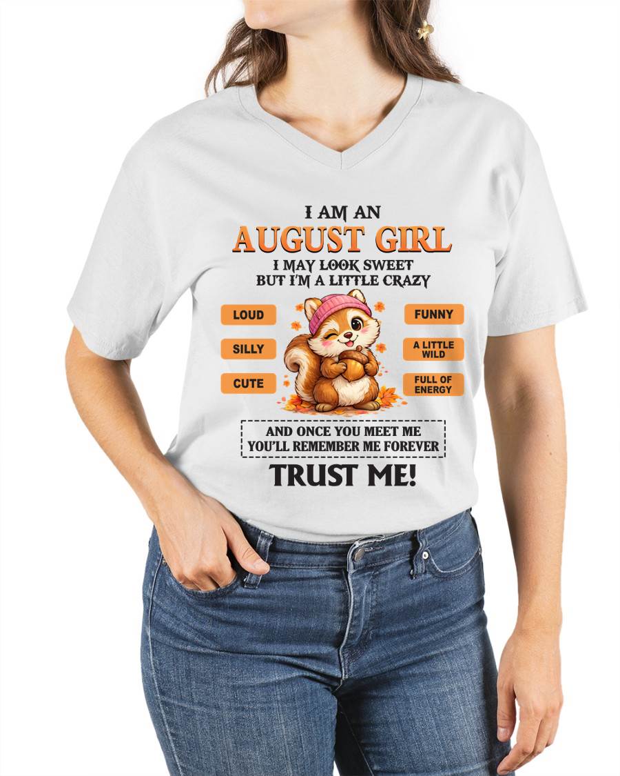 AUGUST GIRL - SWEET BUT A LITTLE CRAZY AND FULL OF ENERGY - FOR WOMEN - TLEE08 (SKU2603-126-08)