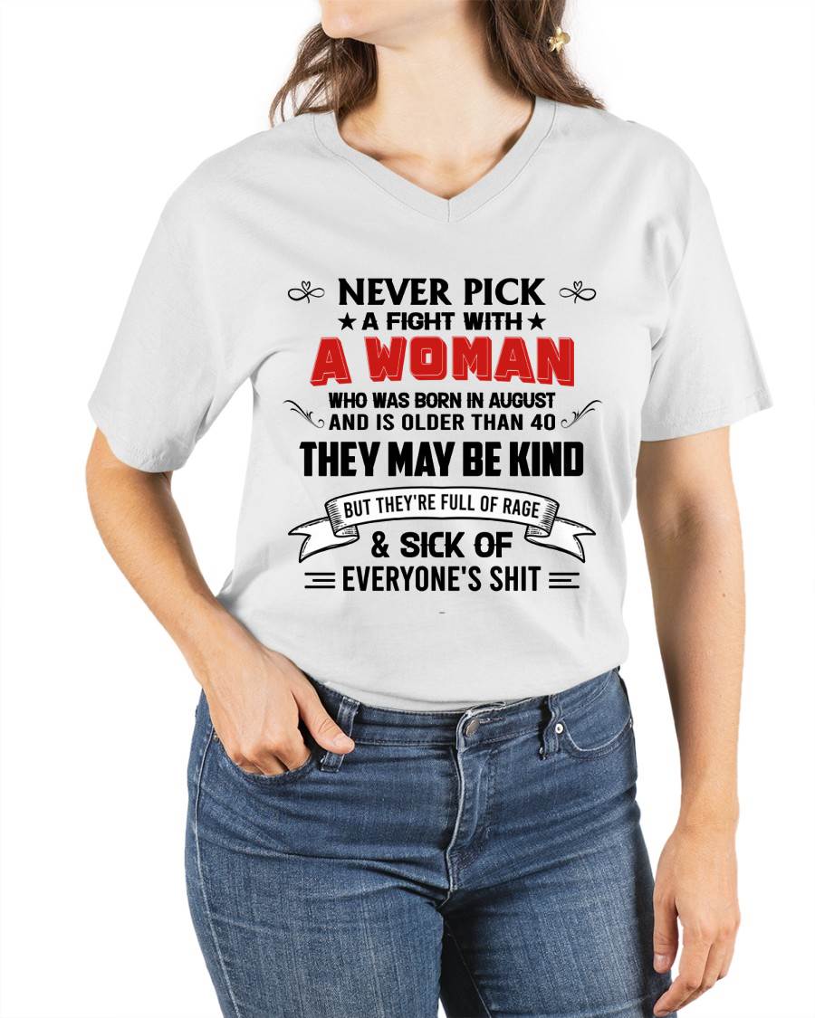 AUGUST - I LOOK CALM, BUT I’M DONE EXPLAINING MYSELF - FOR WOMEN - TLEE08 (SKU26T-01304-08)