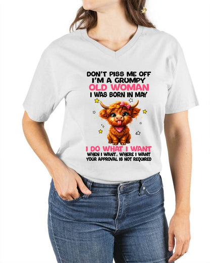 MAY GRUMPY LADY SHIRT - FOR WOMEN - TLEE05 (SKU2607-215-05)