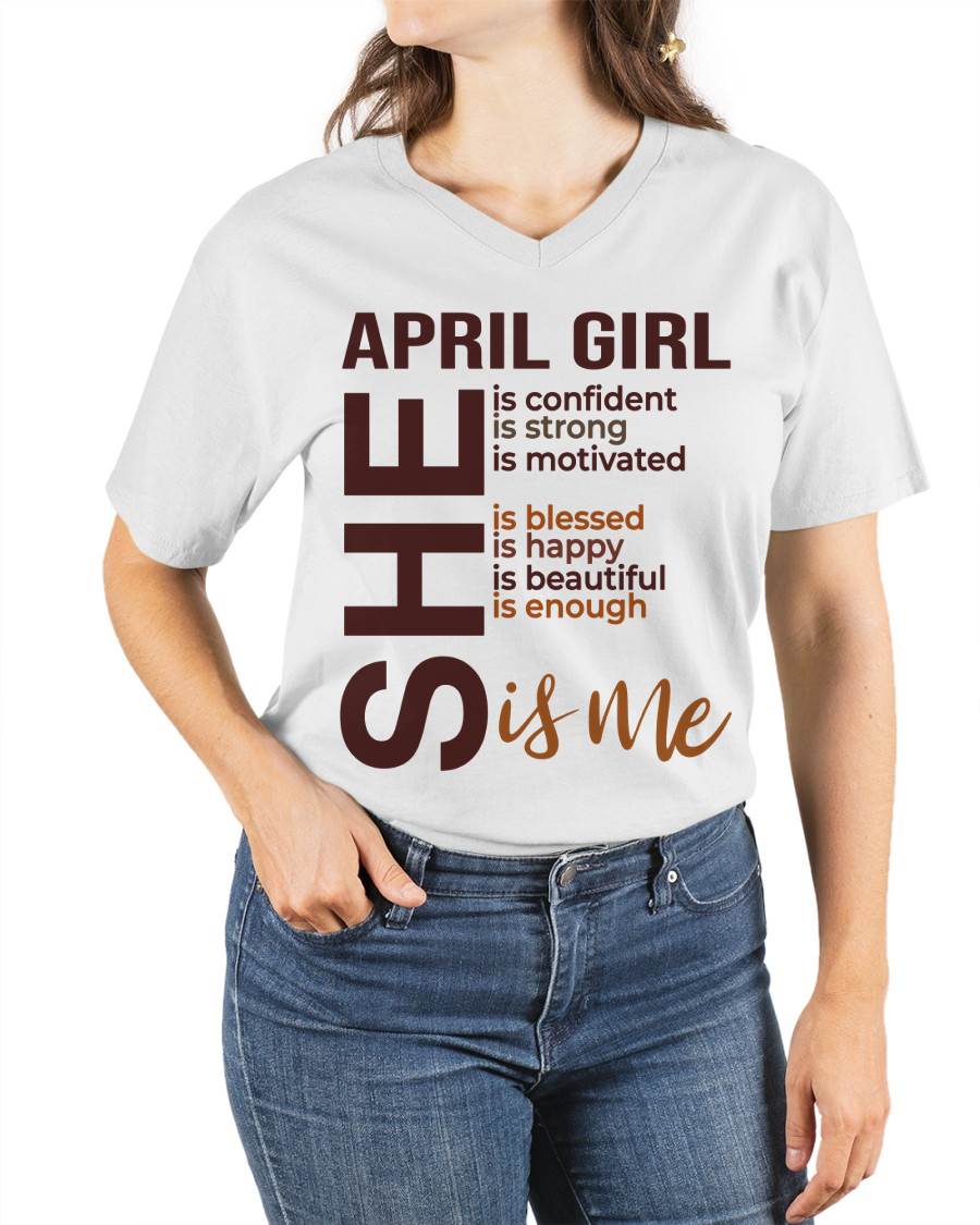 APRIL BORN GIRL – CONFIDENT & STRONG - FOR WOMEN - TLEE04 (SKU2605-04-04)