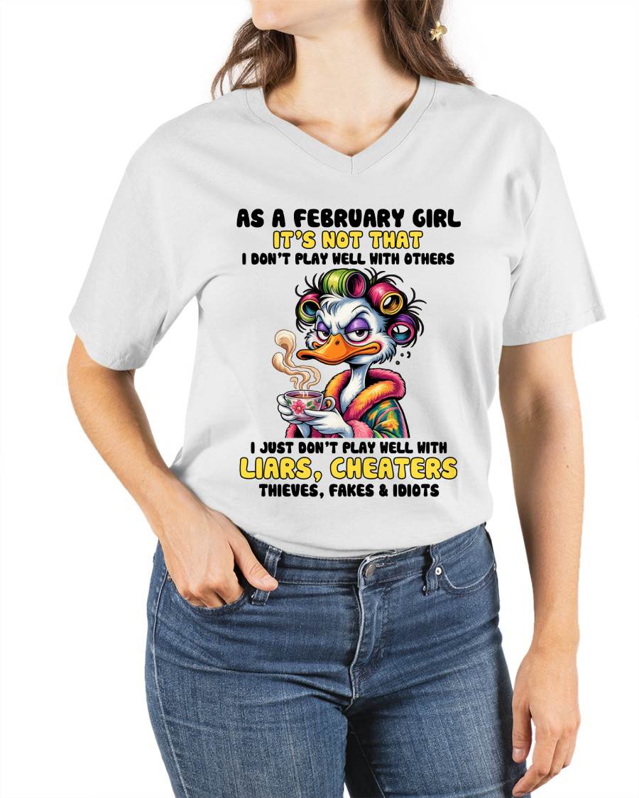 FEBRUARY GIRL - I PLAY NICE JUST NOT WITH EVERYONE - FOR WOMEN - TLEE02 (SKU2604-27-02)