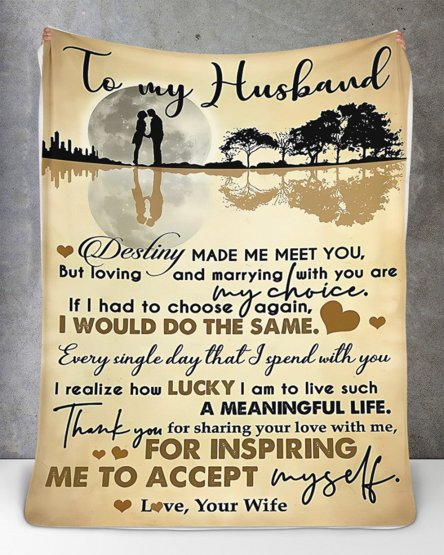 Special Gift For Your Husband Blanket - From Wife01