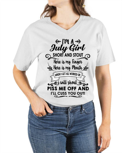JULY GIRL - WITH AN ATTITUDE YOU SHOULDN’T TEST - FOR WOMEN - TLEE07 (SKU2602-61-07)