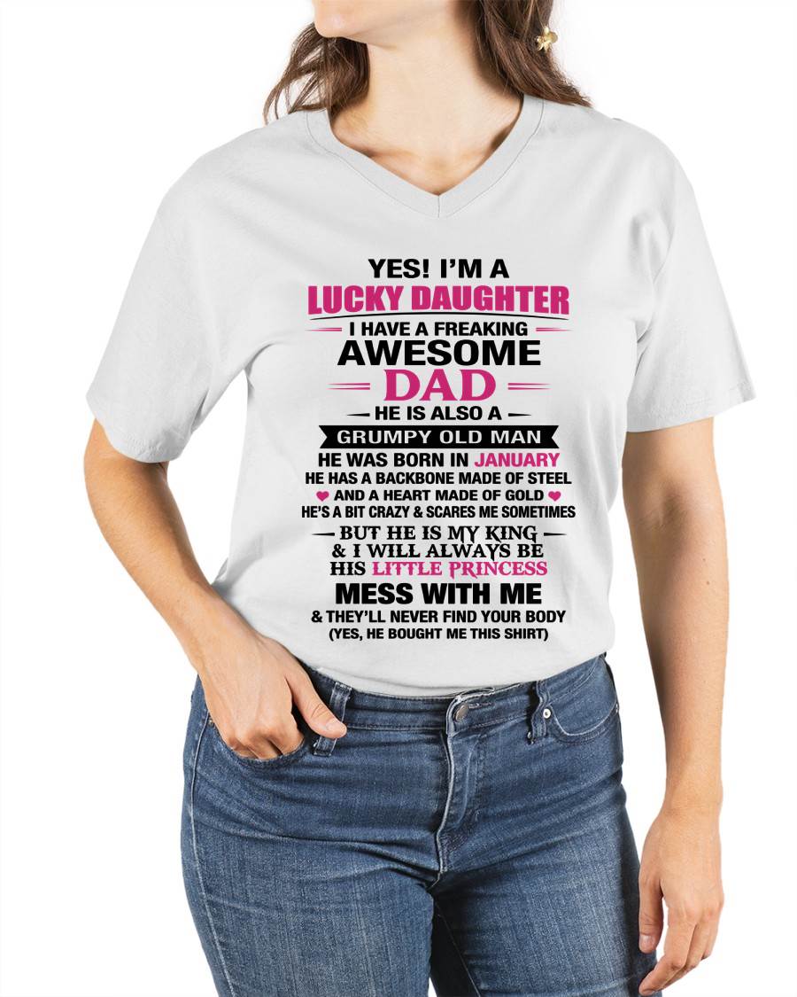 JANUARY - A LUCKY DAUGHTER – DADDY’S LITTLE PRINCESS - FROM DAD - TLEE01 (SKU2604-16-01)