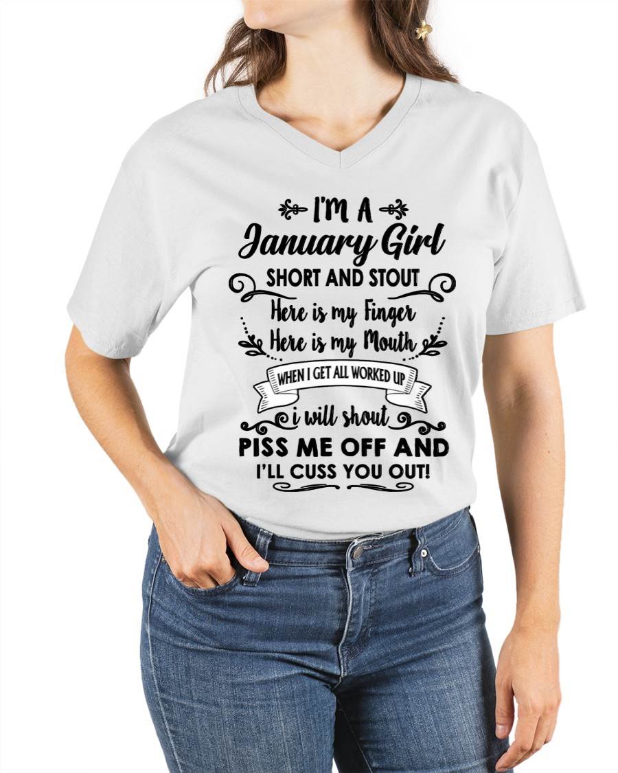 JANUARY GIRL - WITH AN ATTITUDE YOU SHOULDN’T TEST - FOR WOMEN - TLEE01 (SKU2602-61-01)