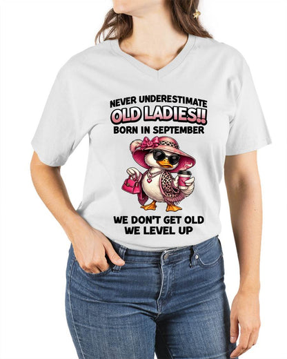 SEPTEMBER LADIES – WE DON’T GET OLD, WE LEVEL UP - FOR WOMEN - TLEE09 (SKU2604-35-09)