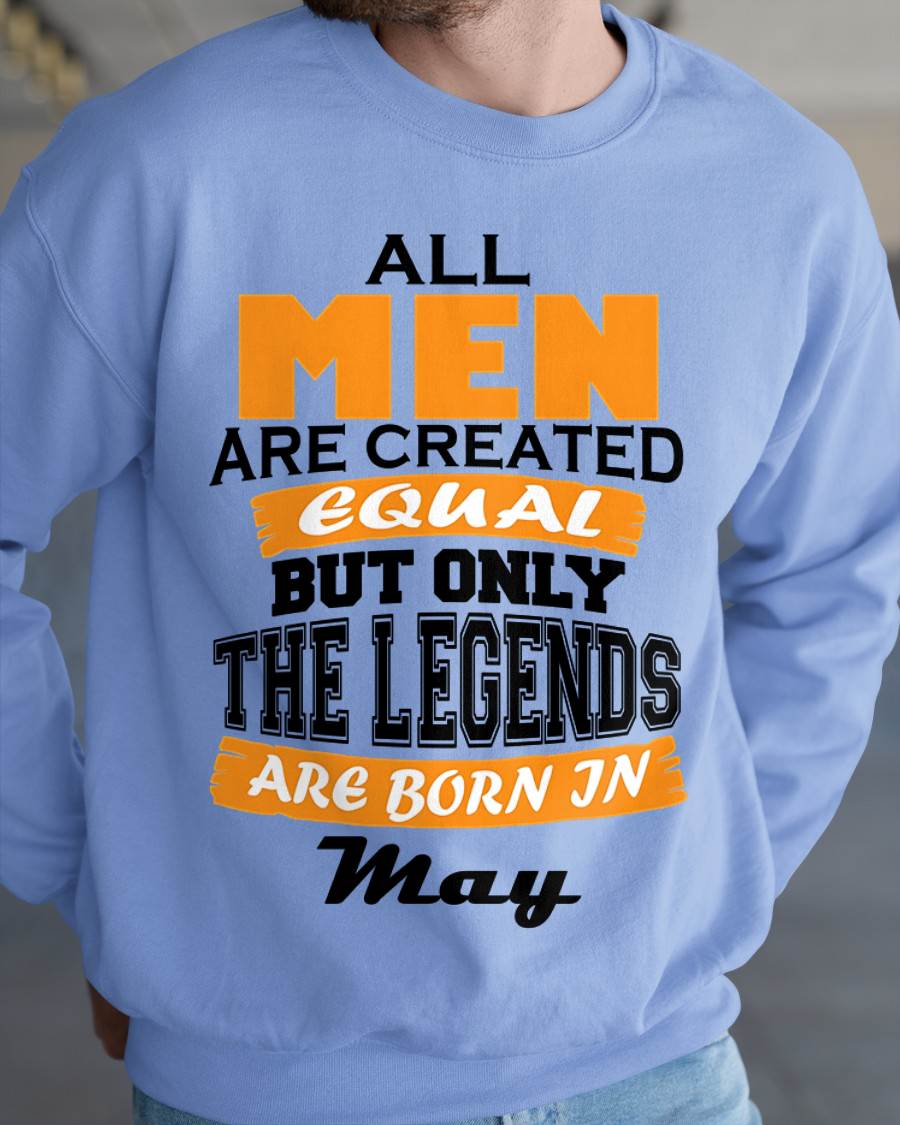 MAY BORN – ONLY LEGENDS ARE CREATED - FOR MAN - TLEE05 (SKU2606-281-05)