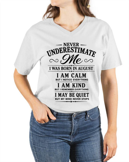 AUGUST GIRL : CALM, KIND, UNFORGETTABLE - FOR WOMEN - TLEE08 (SKU2606-139-08)
