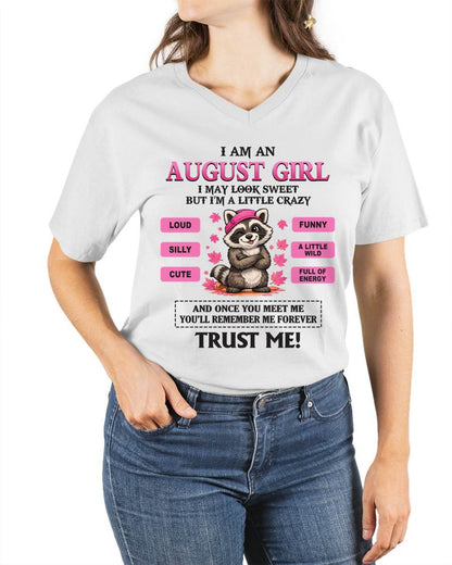 AUGUST GIRL - I MAY LOOK SWEET BUT I’M A LITTLE CRAZY - FOR WOMEN - TLEE08 (SKU2603-80-08)
