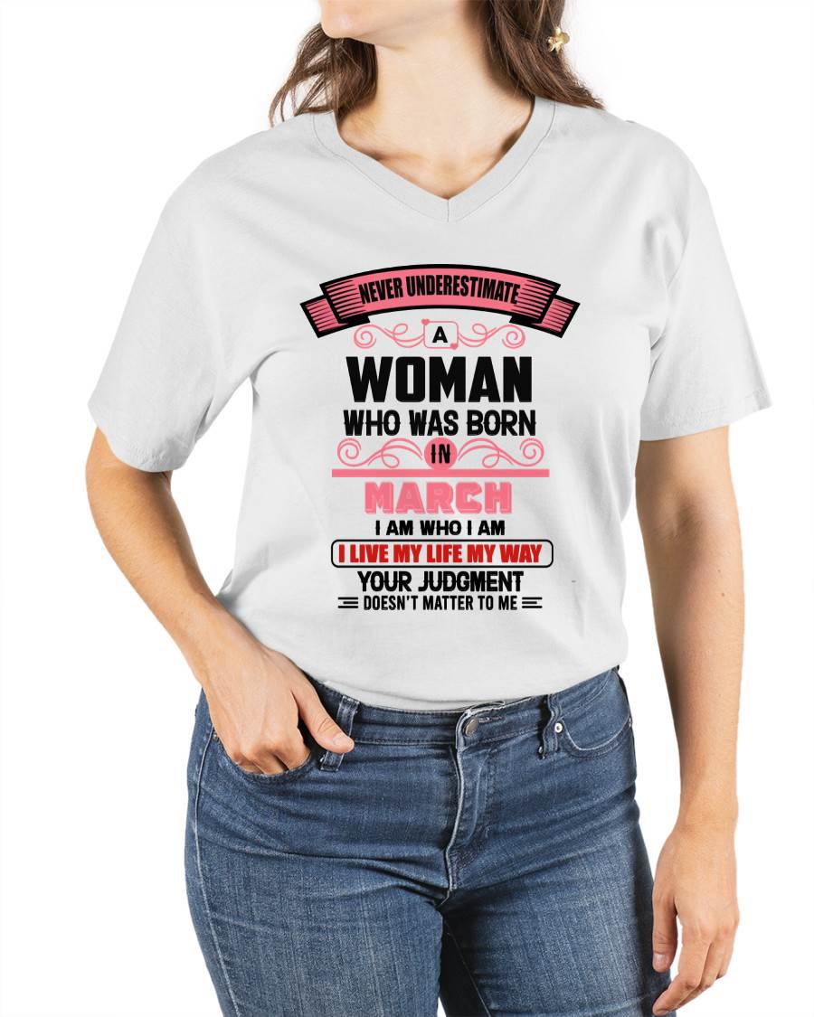 MARCH - I AM WHO I AM — CONFIDENT, INDEPENDENT, AND UNAPOLOGETIC - FOR WOMEN - TLEE03 (SKU2602-91-03)
