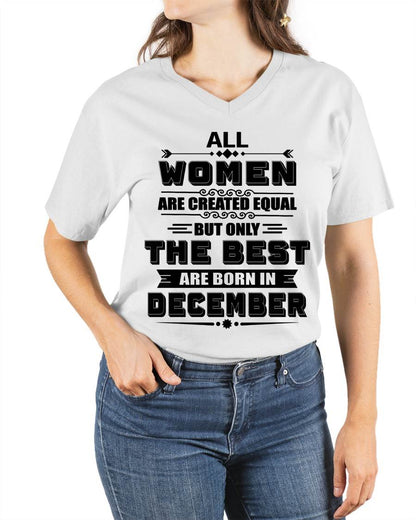 DECEMBER GIRL – ALL WOMEN ARE CREATED EQUAL - FOR WOMEN - TLEE12 (SKU2604-50-12)