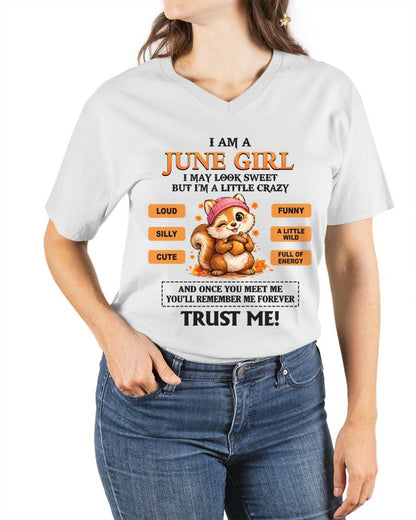 JUNE GIRL - SWEET BUT A LITTLE CRAZY AND FULL OF ENERGY - FOR WOMEN - TLEE06 (SKU2603-126-06)