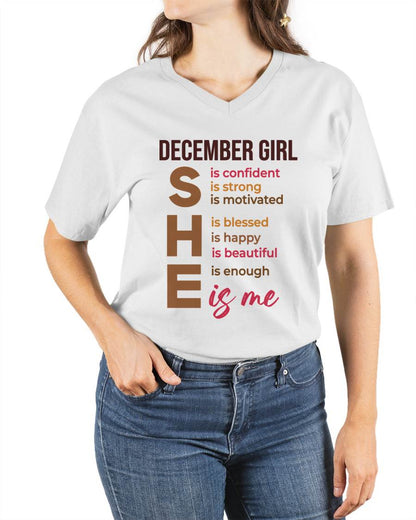 DECEMBER GIRL - SHE IS ME - FOR WOMEN - TLEE12 (SKU2607-164-12)