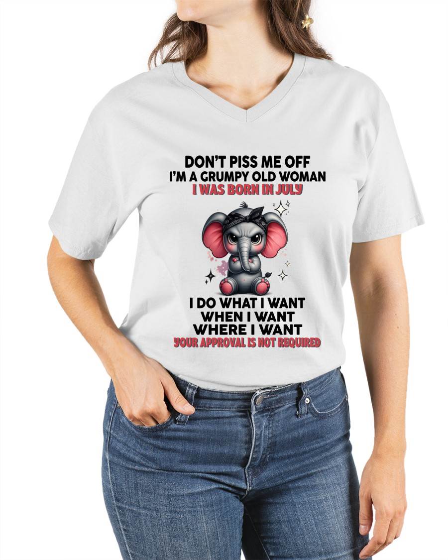 JULY - I DO WHAT I WANT, WHEN I WANT, AND I DON’T NEED YOUR PERMISSION - FOR WOMEN - TLEE07 (SKU2602-185-07)