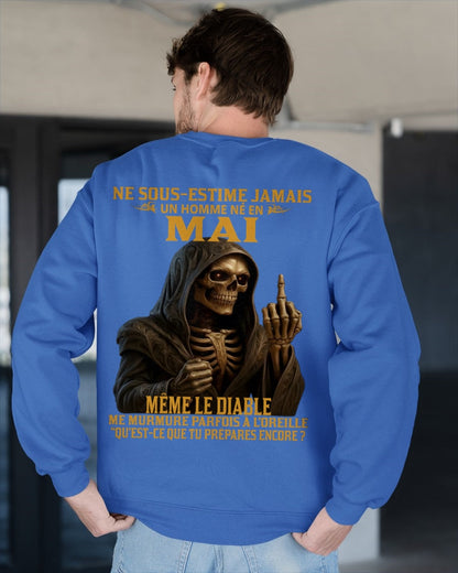 NE SOUS-ESTIME JAMAIS UN HOMME NÉ EN MAI Fr05 TLEE05 male (SKU12-305-05)