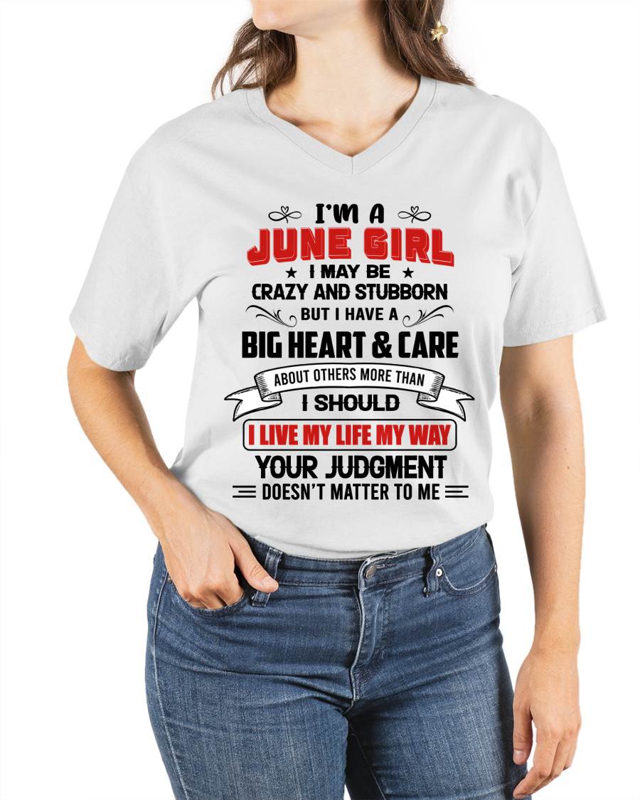 JUNE - MY LIFE, MY RULES, AND I STAND BY EVERY CHOICE I MAKE - FOR WOMEN - TLEE06 (SKU26T-01239-06)