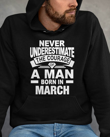 MARCH BORN MAN : COURAGE STRENGTH & PRIDE - FOR MAN - TLEE03 (SKU2606-126-03)
