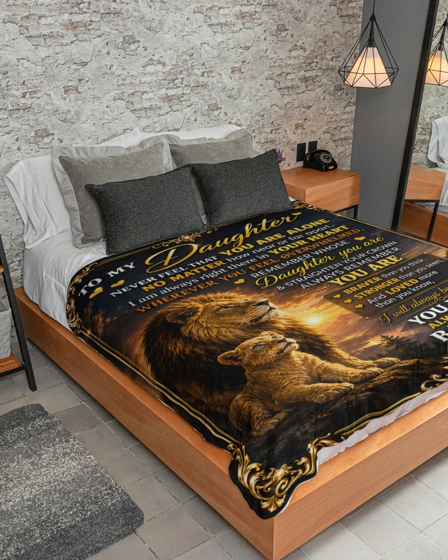 Special Gift For Your Daughter Blanket - From Dad (SKU2605-218)