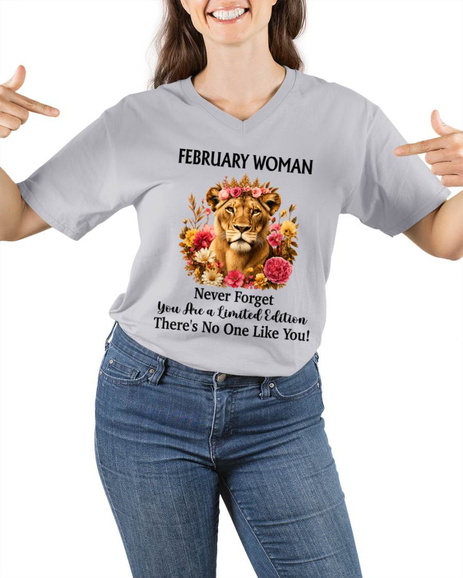 FEBRUARY WOMAN – PROUD TO BE DIFFERENT - FOR WOMEN - TLEE02 (SKU2607-74-02)