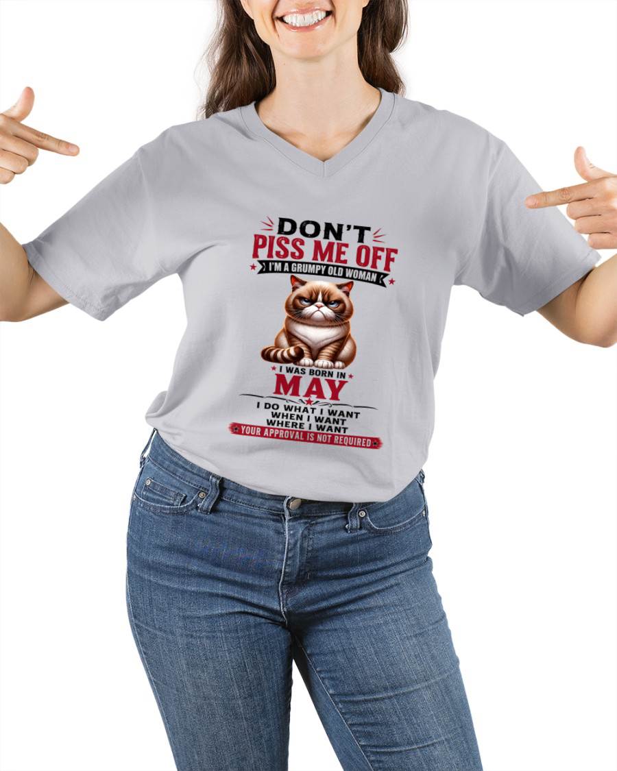 MAY – ZERO PATIENCE FUNNY CAT - FOR WOMEN - TLEE05 (SKU2608-291-05)