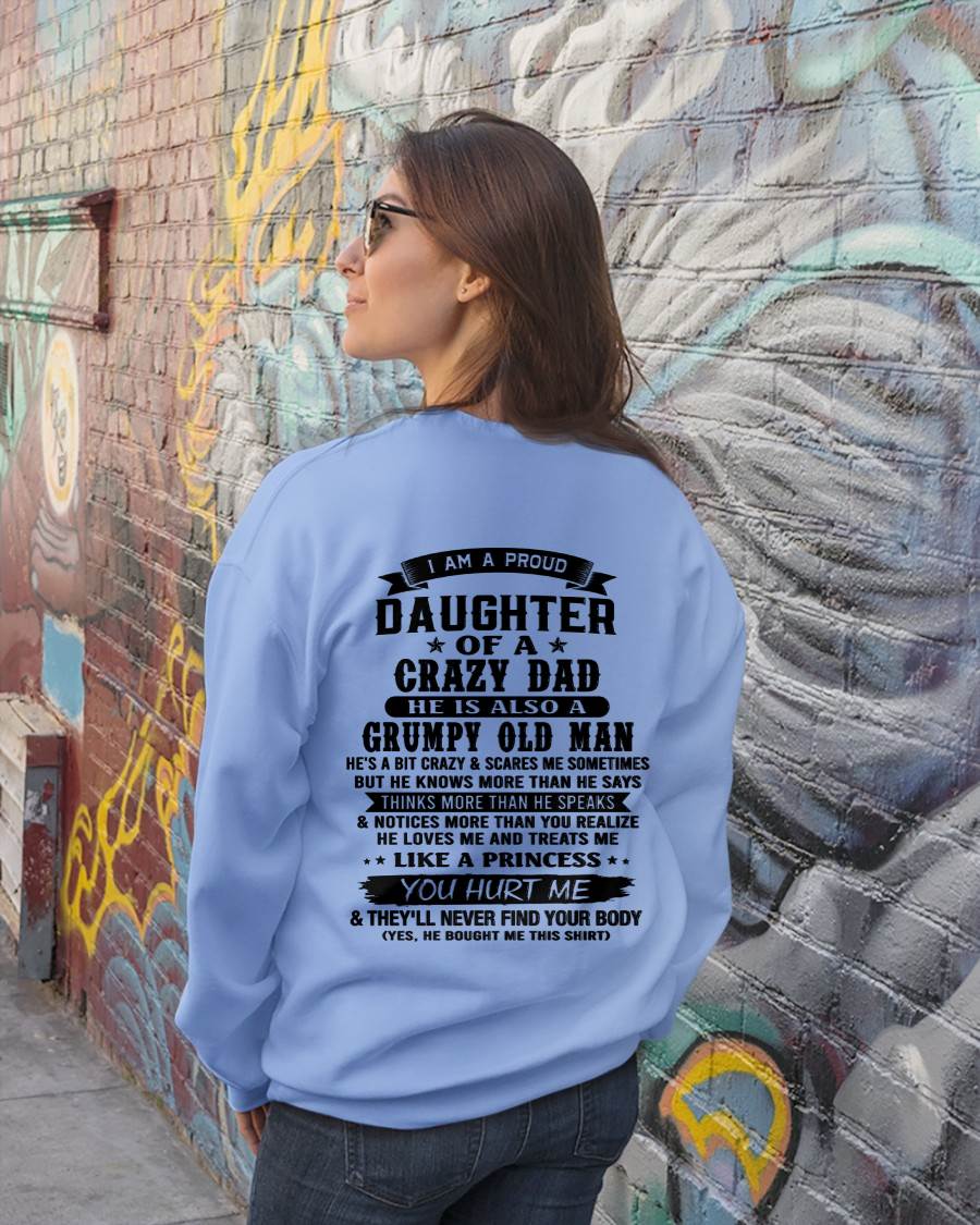 FUNNY DAD AND DAUGHTER SHIRT - FROM DAD - TLEE00 (SKU2606-394-00)