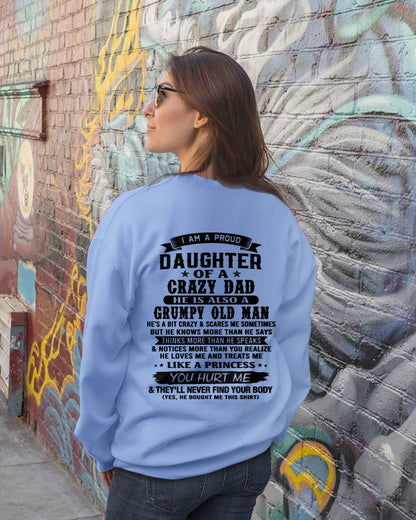 FUNNY DAD AND DAUGHTER SHIRT - FROM DAD - TLEE00 (SKU2606-394-00)