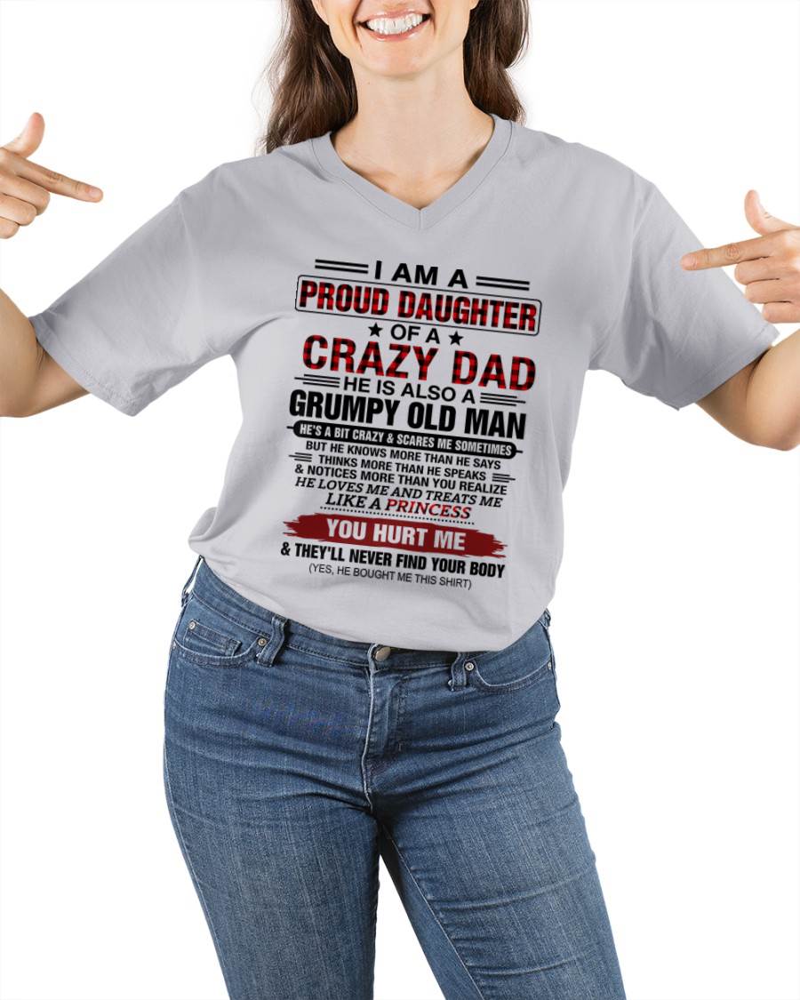 BEST DAD BEST DAUGHTER SHIRT - FROM DAD - TLEE00 (SKU2608-27-00)