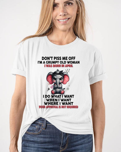 APRIL - I DO WHAT I WANT, WHEN I WANT, AND I DON’T NEED YOUR PERMISSION - FOR WOMEN - TLEE04 (SKU2602-185-04)