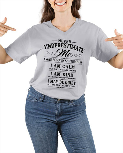 SEPTEMBER GIRL : CALM, KIND, UNFORGETTABLE - FOR WOMEN - TLEE09 (SKU2606-139-09)