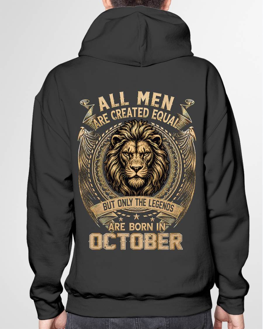 OCTOBER BORN LEGEND SHIRT – LION KING - FOR MAN - TLEE10 (SKU2606-177-10)