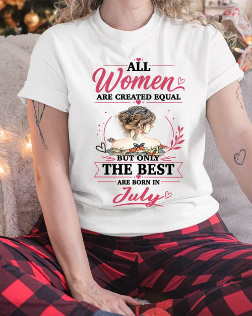 JULY GIRLS ARE SIMPLY THE BEST - FOR WOMEN - TLEE07 (SKU2604-316-07)