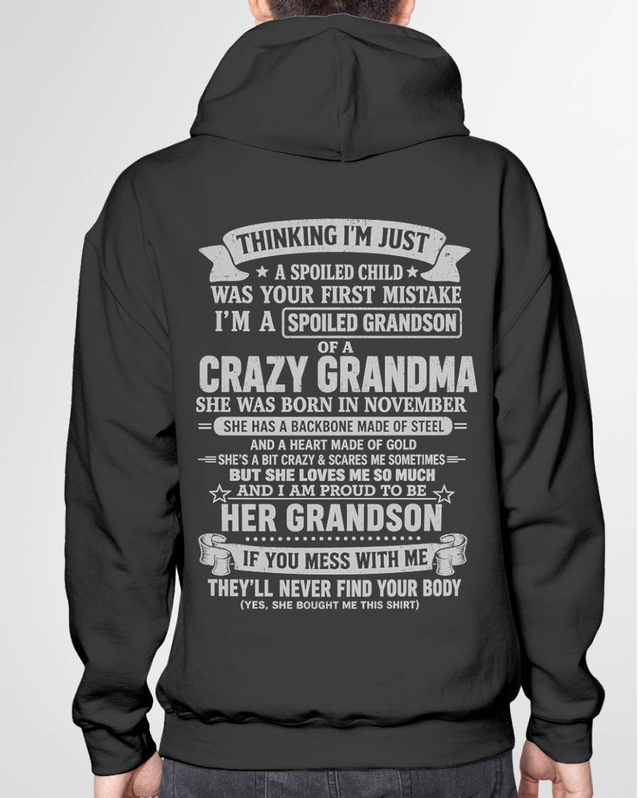NOVEMBER - GRANDMA’S PROTECTION MODE: ON - FROM GRANDMA - TLEE11 (SKU2607-06-11)