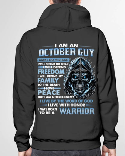 OCTOBER GUY – NEVER BACK DOWN - FOR MAN - TLEE10 (SKU2607-271-10)